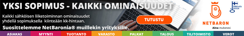 Yksi sopimus - kaikki ominaisuudet - Netbaron